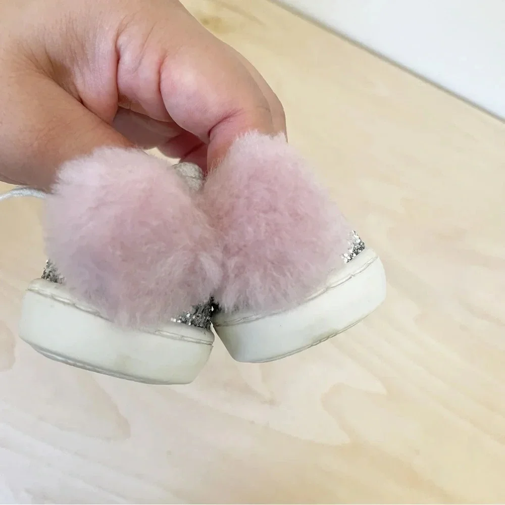 Minna Parikka Glitter Bunny Sneakers toddler Sz 21 US 6 - Picture 5 of 8